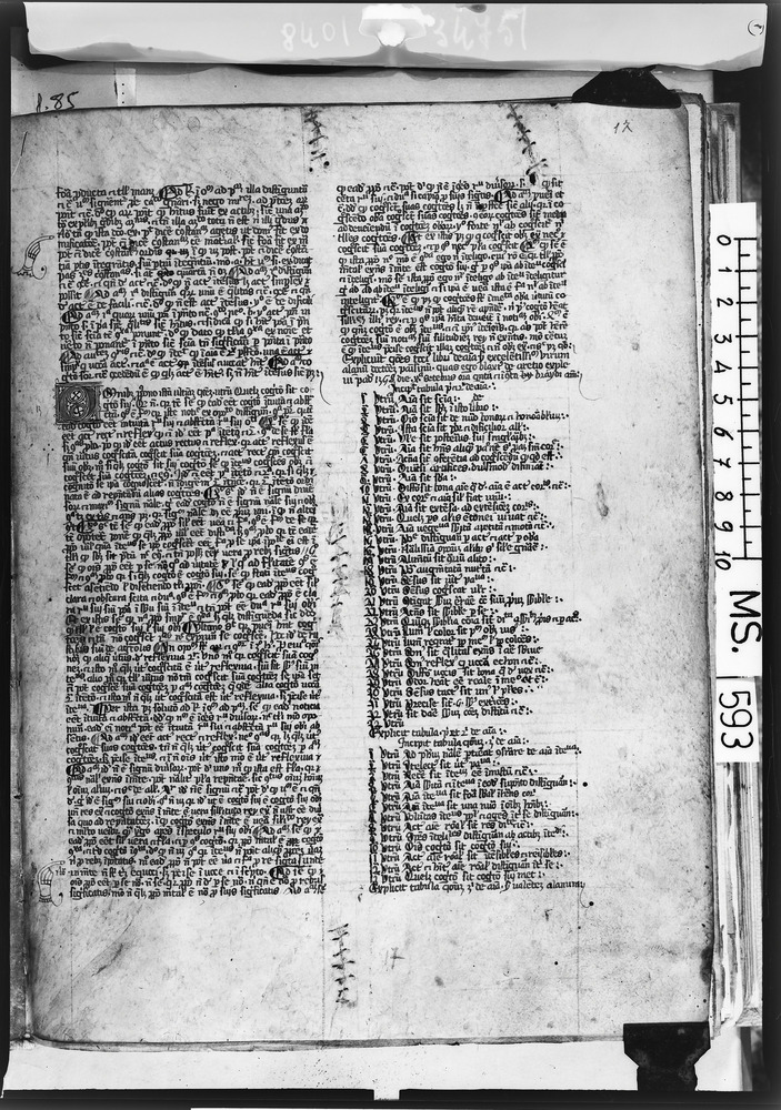 Roma, Biblioteca Angelica, Ms. 593
doc_08401
Keywords: Angelica Ms. 593, Angelica