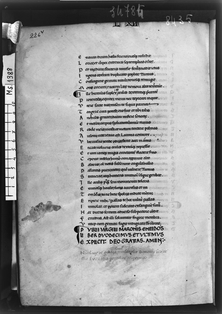 Roma, Biblioteca Angelica, Ms. 1388
doc_08435
Keywords: Angelica Ms. 1388, Angelica