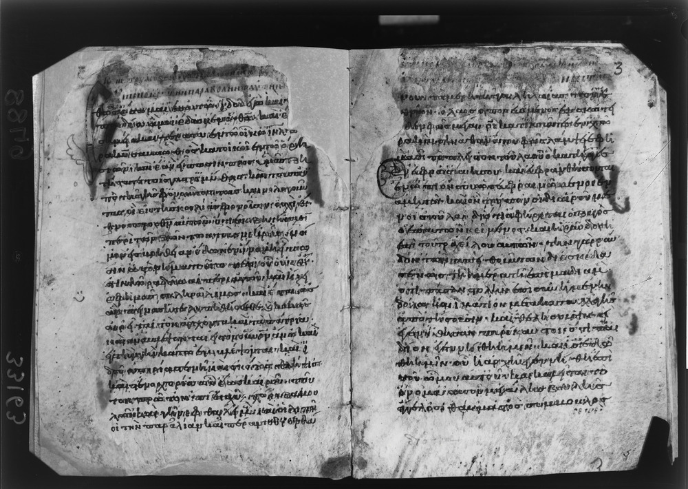 Grottaferrata, Biblioteca Statale del Monumento Nazionale, Ms. A.α [alpha].XIII (Crypt. Gr.323)
doc_08849
Keywords: Grottaferrata Abbazia Ms. A.α [alpha].XIII (Crypt. Gr.323), Palinsesti, Fotografie UV, Grottaferrata Abbazia