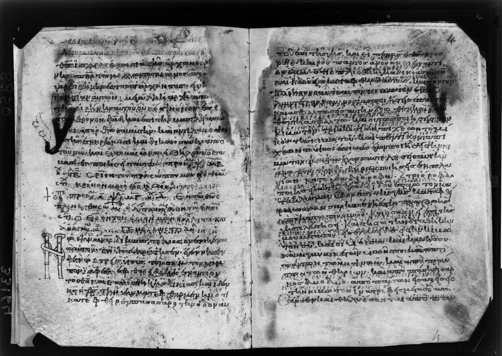 Grottaferrata, Biblioteca Statale del Monumento Nazionale, Ms. A.α [alpha].XIII (Crypt. Gr.323)
doc_08850
Keywords: Grottaferrata Abbazia Ms. A.α [alpha].XIII (Crypt. Gr.323), Palinsesti, Fotografie UV, Grottaferrata Abbazia