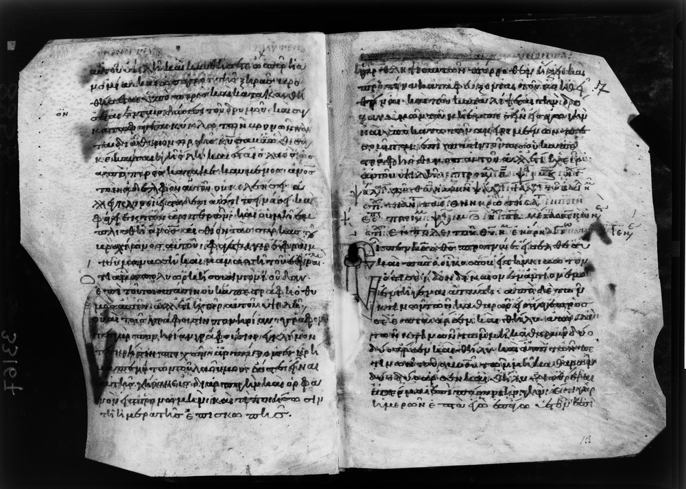 Grottaferrata, Biblioteca Statale del Monumento Nazionale, Ms. A.α [alpha].XIII (Crypt. Gr.323)
doc_08853
Keywords: Grottaferrata Abbazia Ms. A.α [alpha].XIII (Crypt. Gr.323), Palinsesti, Fotografie UV, Grottaferrata Abbazia