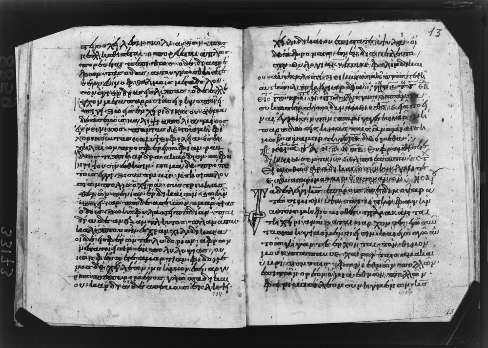 Grottaferrata, Biblioteca Statale del Monumento Nazionale, Ms. A.α [alpha].XIII (Crypt. Gr.323)
doc_08859
Keywords: Grottaferrata Abbazia Ms. A.α [alpha].XIII (Crypt. Gr.323), Palinsesti, Fotografie UV, Grottaferrata Abbazia