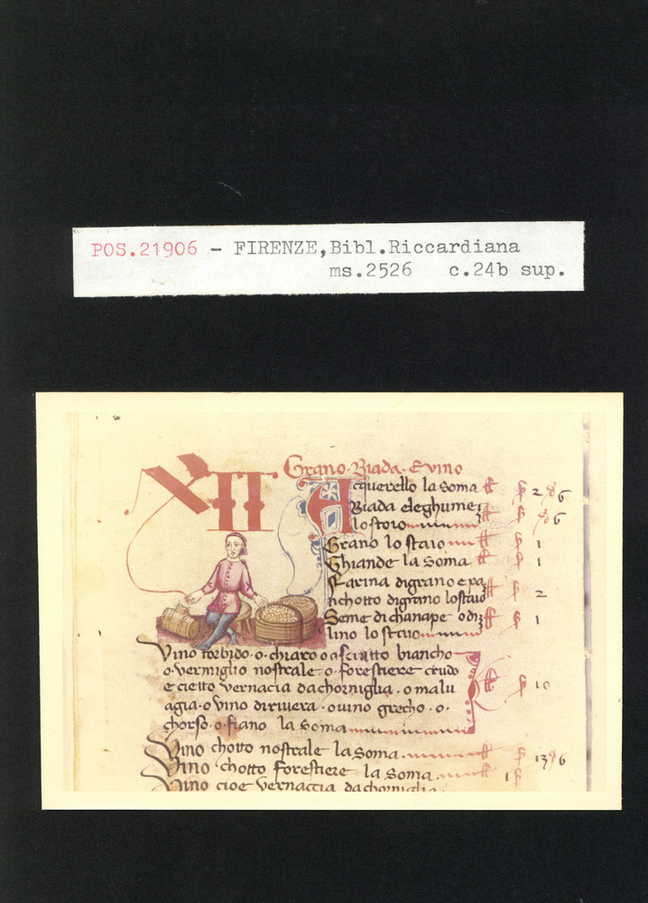 Firenze, Biblioteca Riccardiana, Ms. Ricc. 2526
pos_21906
Keywords: Riccardiana Ms. 2526, Riccardiana