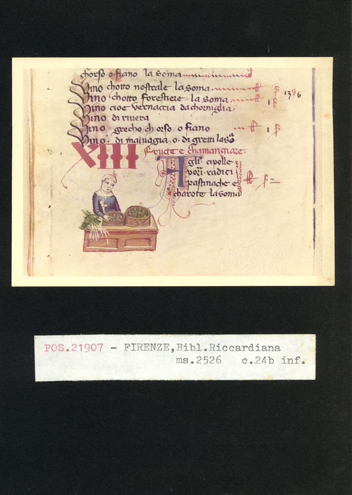 Firenze, Biblioteca Riccardiana, Ms. Ricc. 2526
pos_21907
Keywords: Riccardiana Ms. 2526, Riccardiana