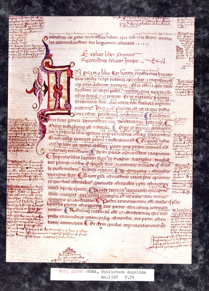 Roma, Biblioteca Angelica, Ms. 1310
pos_31760
Keywords: Angelica Ms. 1310, Angelica