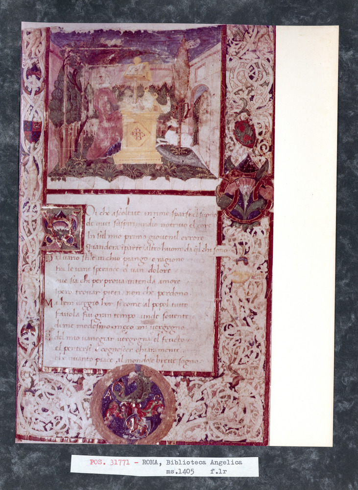 Roma, Biblioteca Angelica, Ms. 1405
pos_31771
Keywords: Angelica Ms. 1405, Stemmi, Angelica