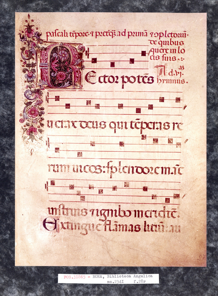 Roma, Biblioteca Angelica, Ms. 2341
pos_31865
Keywords: Angelica Ms. 2341, Angelica