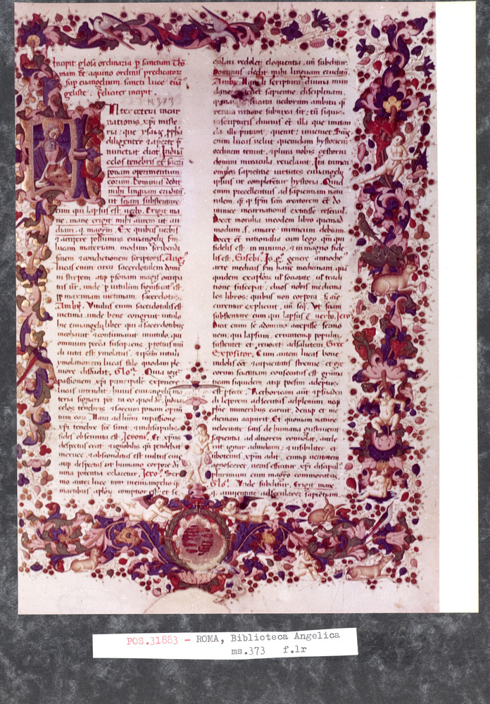 Roma, Biblioteca Angelica, Ms. 373
pos_31883
Keywords: Angelica Ms. 373, Stemmi, Angelica