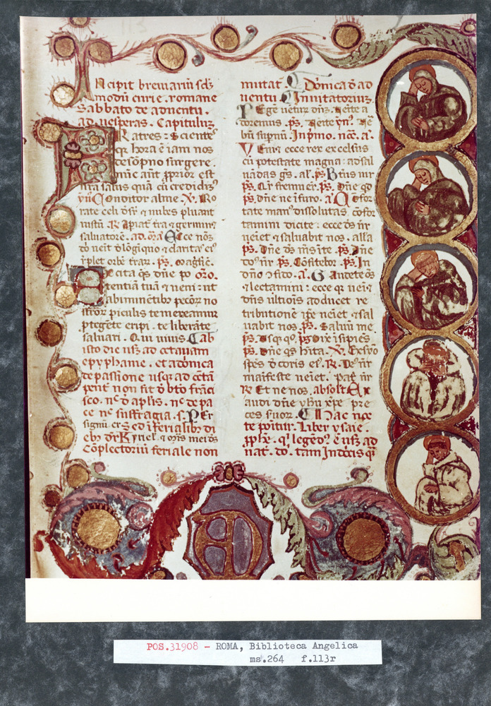 Roma, Biblioteca Angelica, Ms. 264
pos_31908
Keywords: Angelica Ms. 264, Angelica