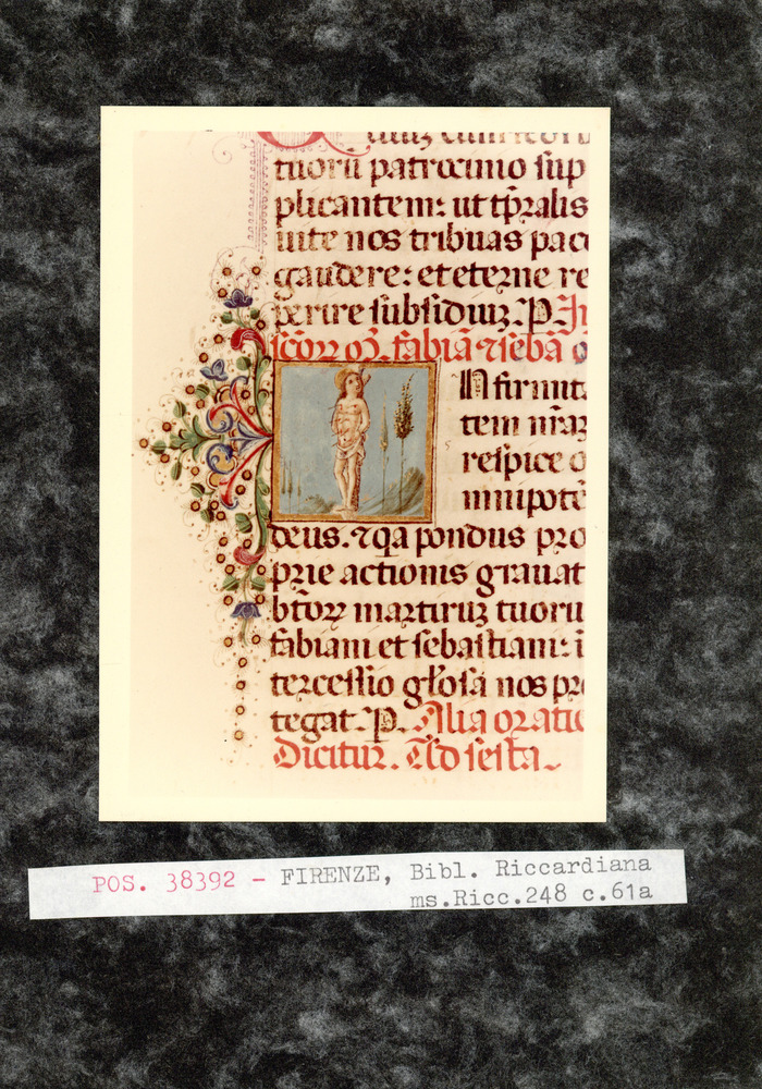 Firenze, Biblioteca Riccardiana, Ms. Ricc. 248
pos_38392
Keywords: Riccardiana Ms. 248, Riccardiana