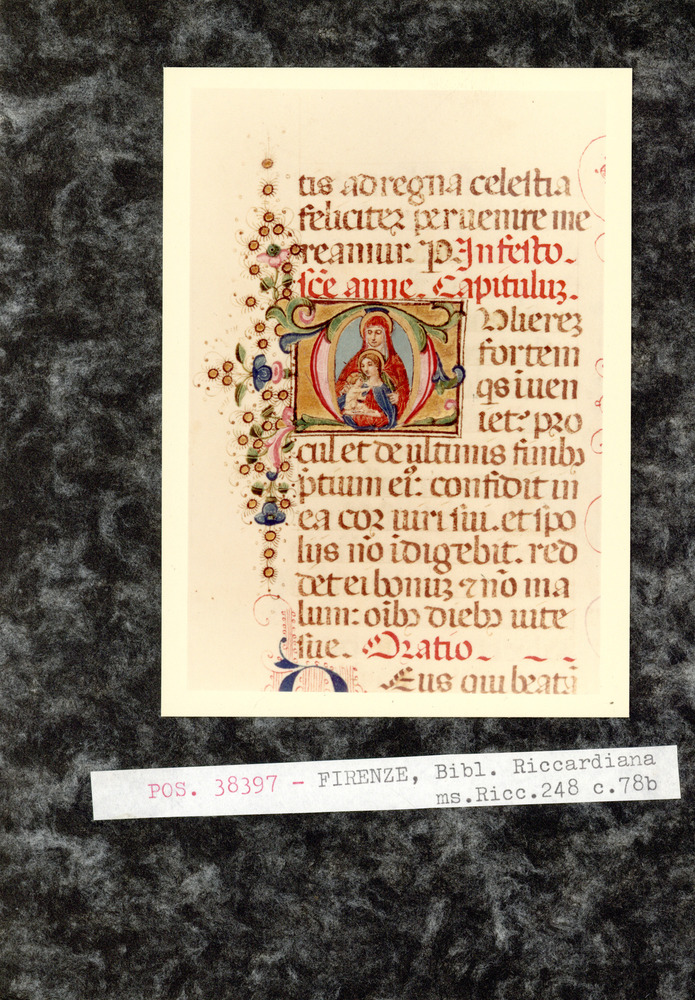 Firenze, Biblioteca Riccardiana, Ms. Ricc. 248
pos_38397
Keywords: Riccardiana Ms. 248, Riccardiana