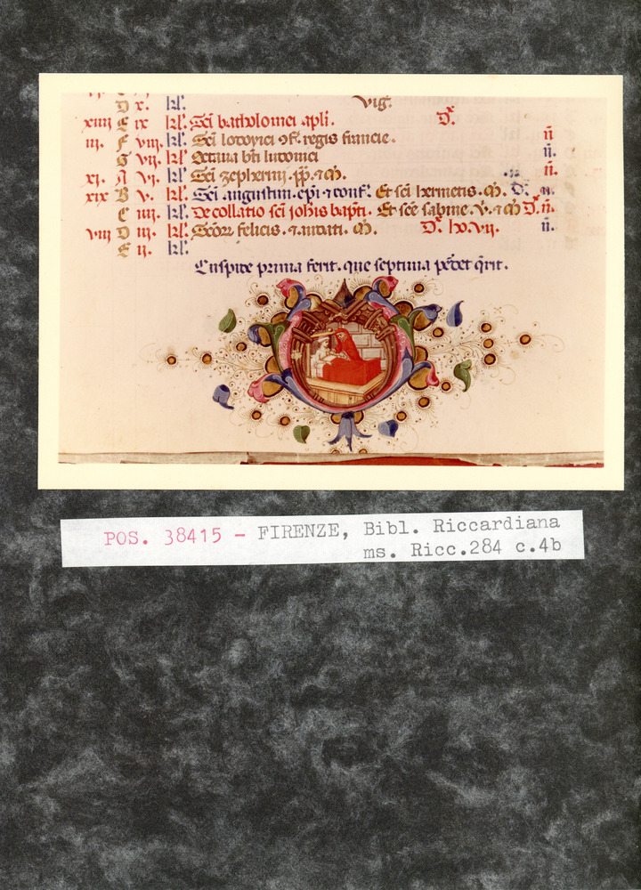 Firenze, Biblioteca Riccardiana, Ms. Ricc. 284
pos_38415
Keywords: Riccardiana Ms. 284, Riccardiana