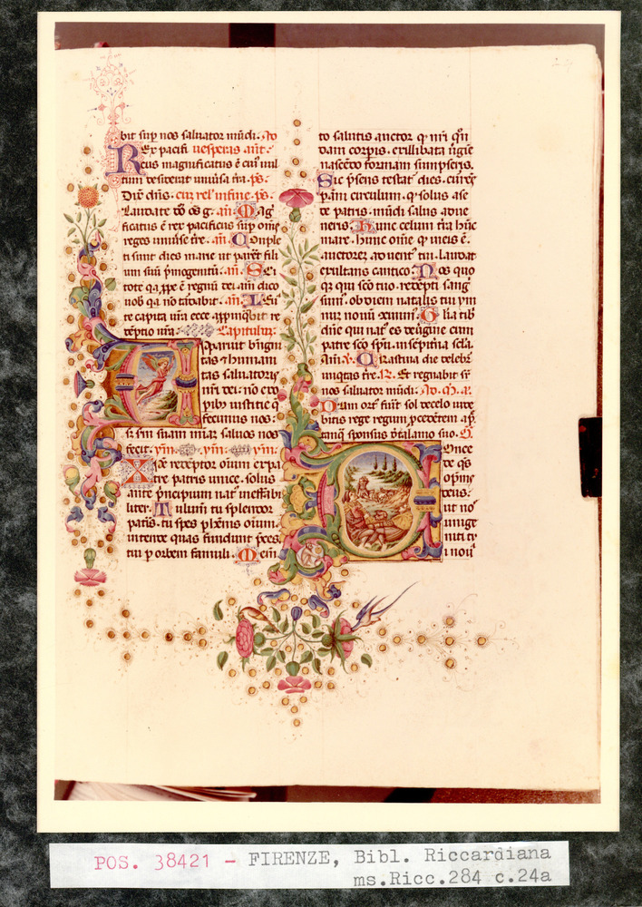 Firenze, Biblioteca Riccardiana, Ms. Ricc. 284
pos_38421
Keywords: Riccardiana Ms. 284, Riccardiana