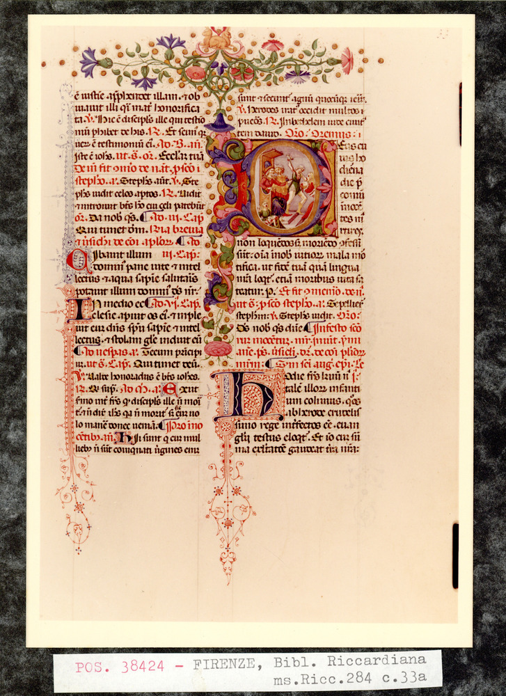 Firenze, Biblioteca Riccardiana, Ms. Ricc. 284
pos_38424
Keywords: Riccardiana Ms. 284, Riccardiana