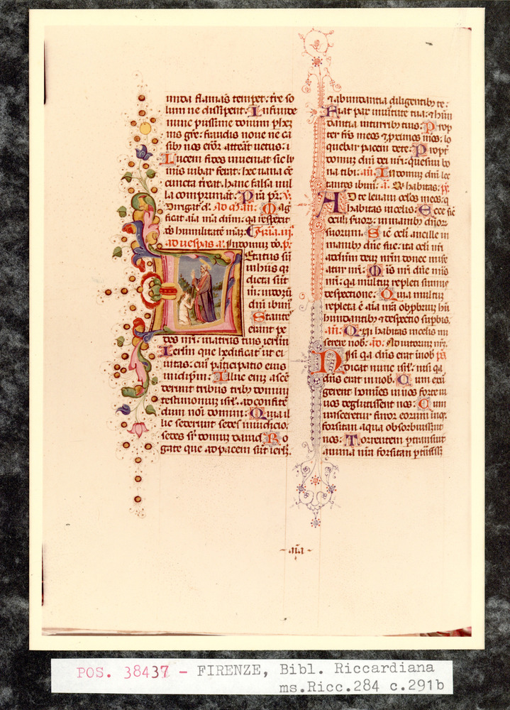 Firenze, Biblioteca Riccardiana, Ms. Ricc. 284
pos_38437
Keywords: Riccardiana Ms. 284, Riccardiana