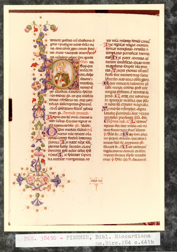 Firenze, Biblioteca Riccardiana, Ms. Ricc. 284
pos_38450
Keywords: Riccardiana Ms. 284, Riccardiana