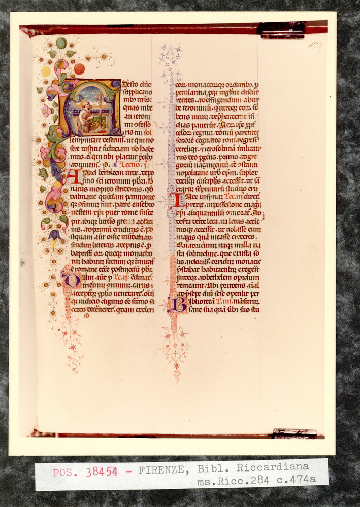 Firenze, Biblioteca Riccardiana, Ms. Ricc. 284
pos_38454
Keywords: Riccardiana Ms. 284, Riccardiana