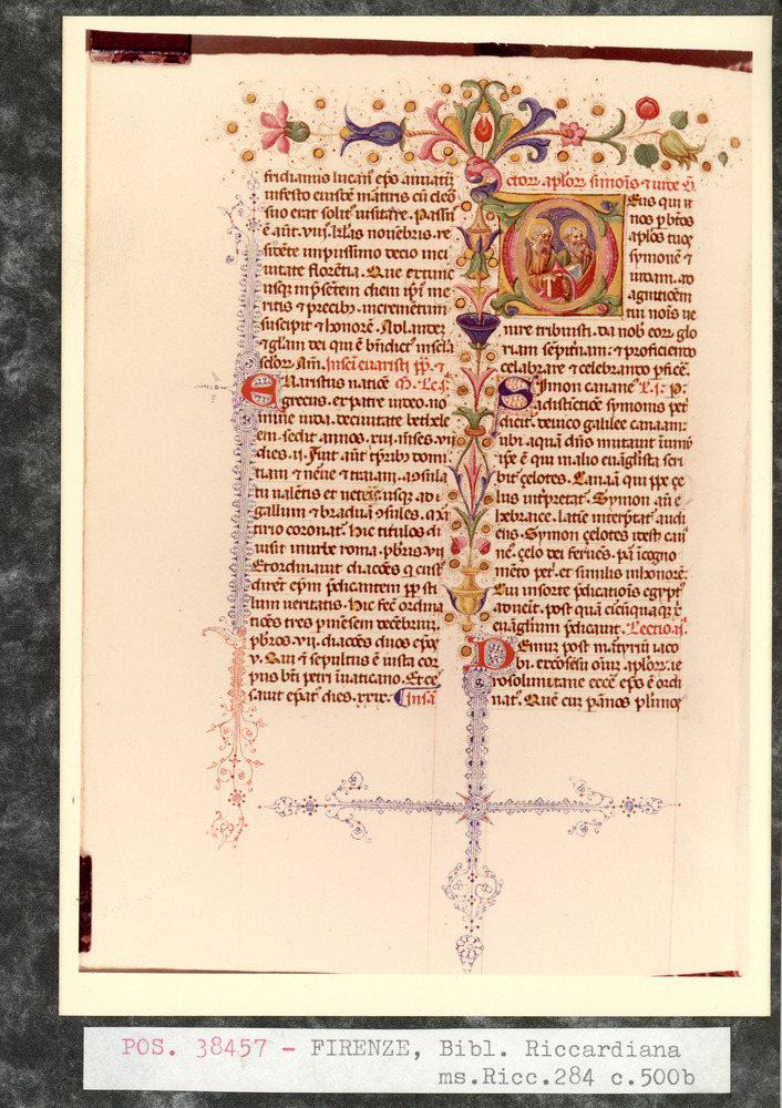 Firenze, Biblioteca Riccardiana, Ms. Ricc. 284
pos_38457
Keywords: Riccardiana Ms. 284, Riccardiana