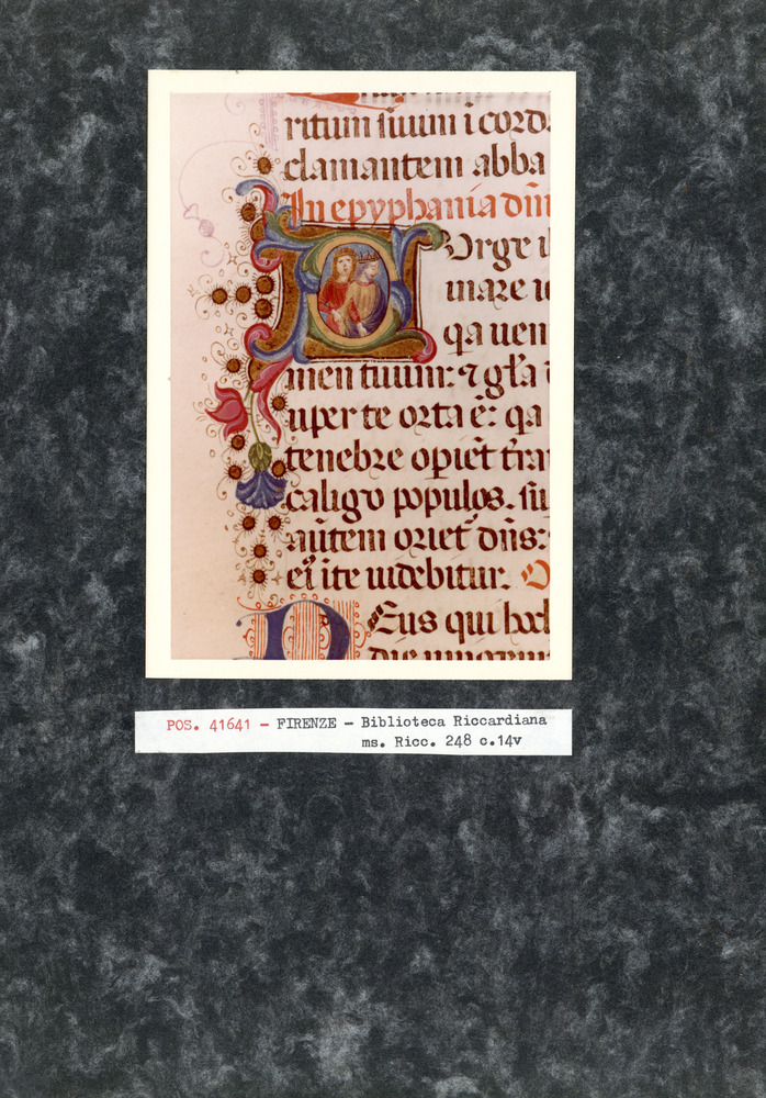 Firenze, Biblioteca Riccardiana, Ms. Ricc. 248
pos_41641
Keywords: Riccardiana Ms. 248, Riccardiana