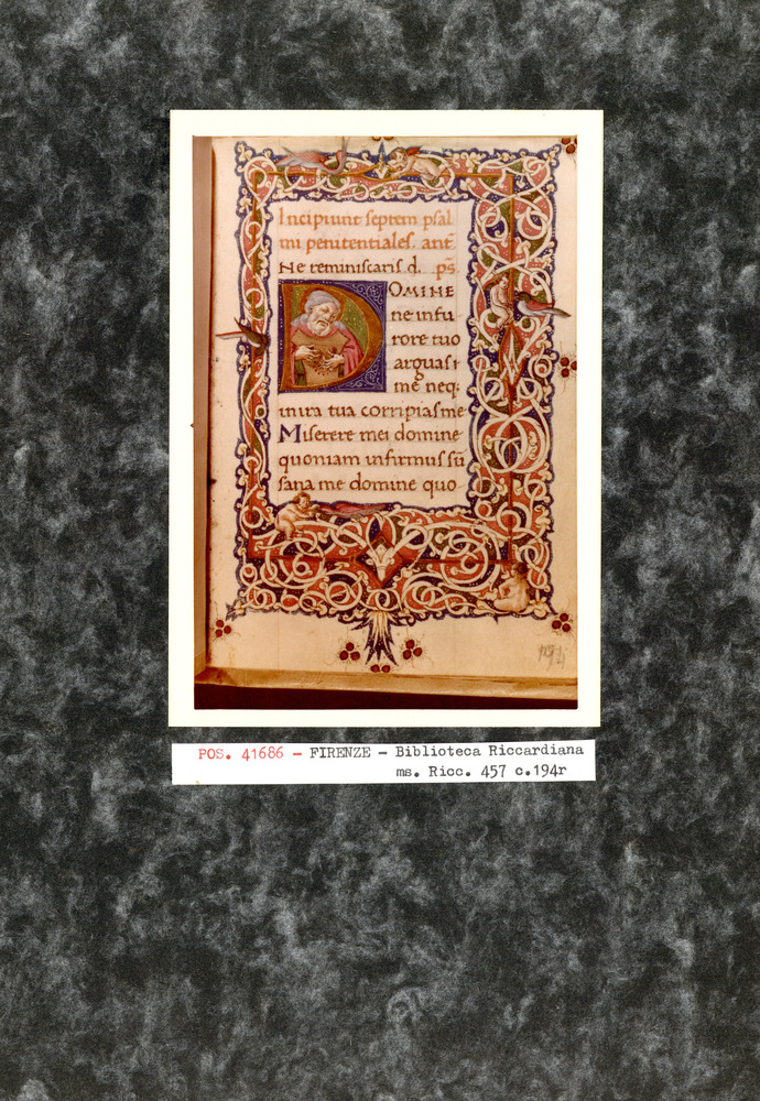 Firenze, Biblioteca Riccardiana, Ms. Ricc. 457
pos_41686
Keywords: Riccardiana Ms. 457, Decorazioni zoomorfe, Decorazioni antropomorfe, Riccardiana