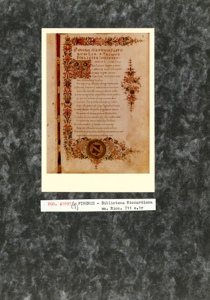 Firenze, Biblioteca Riccardiana, Ms. Ricc. 711
pos_41697_01
Keywords: Riccardiana Ms. 711, Stemmi, Riccardiana